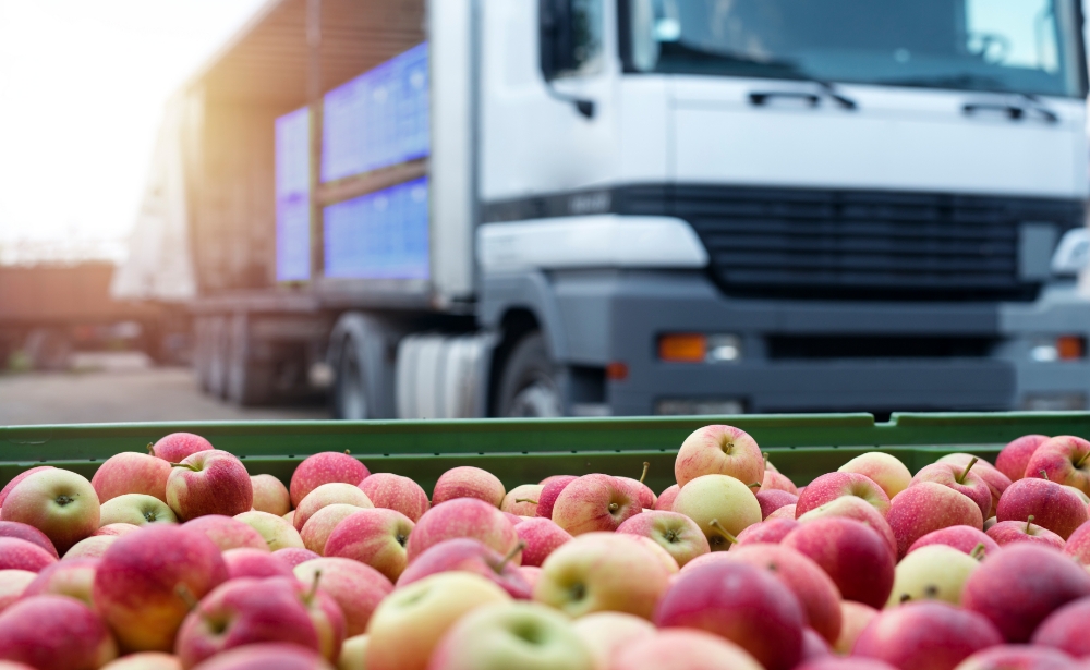 Food transportation emissions